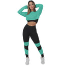 Conjunto Calça Legging E Cropped Top Dry Rosê Não Fica Transparente