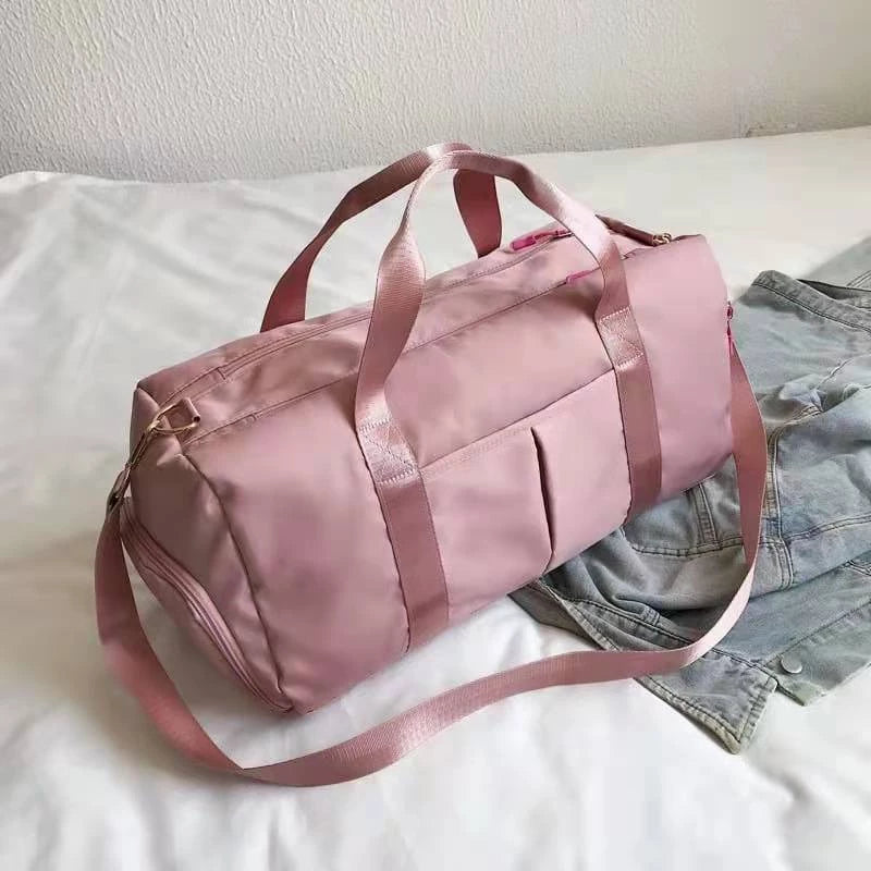 Bolsa De Viagem Blogueiro De Tendências Com o Mesmo Estilo Academia Mala Impermeável Grande Espaçosa Linda