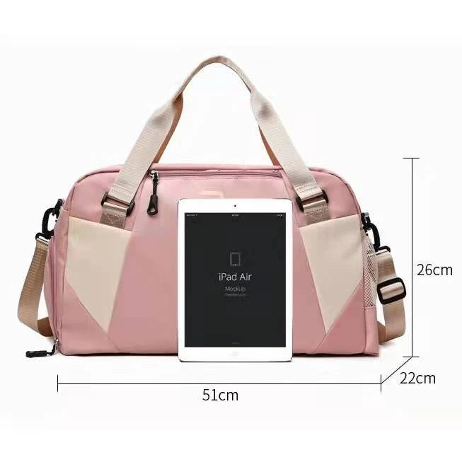 Novas Mulheres Bolsa Grande Pacote De Esportes De Bagagem Multifuncional De Ombro Sacos De Ginástica yoga