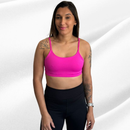 Top Fitness Poliamida UV 50+ com Entrada para Bojo