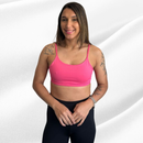 Top Fitness Poliamida UV 50+ com Entrada para Bojo