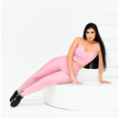 Conjunto Fitness Feminino com Top e Calça Cintura Alta – Zero Transparência