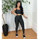 Conjunto Fitness Feminino com Top e Calça Cintura Alta – Zero Transparência
