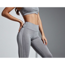 Calça Leg 3 Listras Legging Suplex Feminina Cintura Alta Academia Fitness