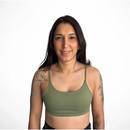 Top Fitness Poliamida UV 50+ com Entrada para Bojo