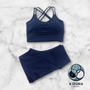 Kit com 2 Conjuntos Fitness – Top + Short Cintura Alta | Zero Transparência, Sustentação e Conforto Absoluto