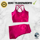 Kit com 2 Conjuntos Fitness – Top + Short Cintura Alta | Zero Transparência, Sustentação e Conforto Absoluto