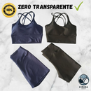 Kit com 2 Conjuntos Fitness – Top + Short Cintura Alta | Zero Transparência, Sustentação e Conforto Absoluto