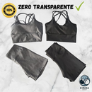 Kit com 2 Conjuntos Fitness – Top + Short Cintura Alta | Zero Transparência, Sustentação e Conforto Absoluto
