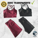 Kit com 2 Conjuntos Fitness – Top + Short Cintura Alta | Zero Transparência, Sustentação e Conforto Absoluto