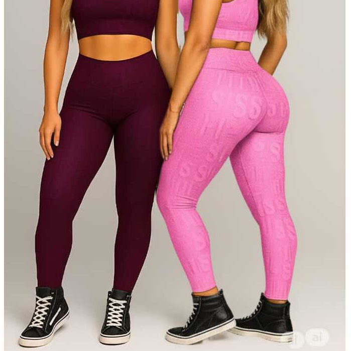 Calça Legging FITNESS Academia e Corrida Cintura Alta