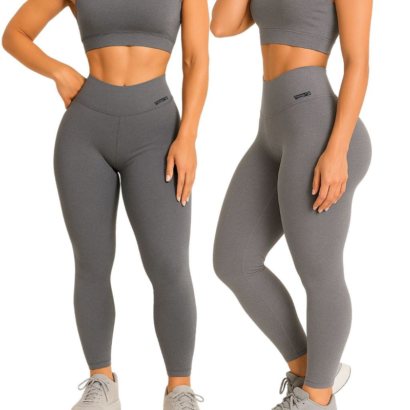 Calça Legging Feminina Fitness – Cintura Alta, Conforto e Modeladora