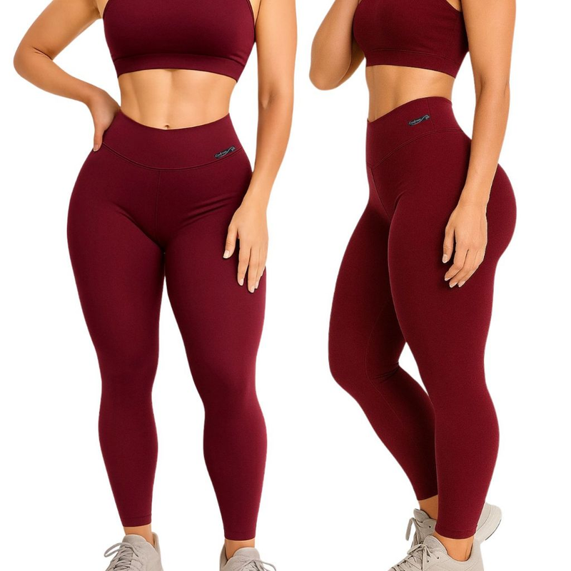 Calça Legging Feminina Fitness – Cintura Alta, Conforto e Modeladora