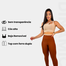 Conjunto Calça Legging e Top Academia Treino Feminino Fitness Roupa Crossfit