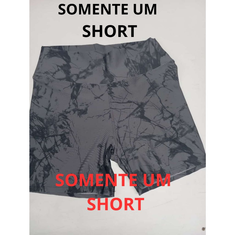 Kit 2 Shorts Feminino Marmorizado | Conforto e Flexibilidade