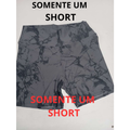 Kit 2 Shorts Feminino Marmorizado | Conforto e Flexibilidade