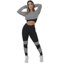 Conjunto Calça Legging E Cropped Top Dry Rosê Não Fica Transparente