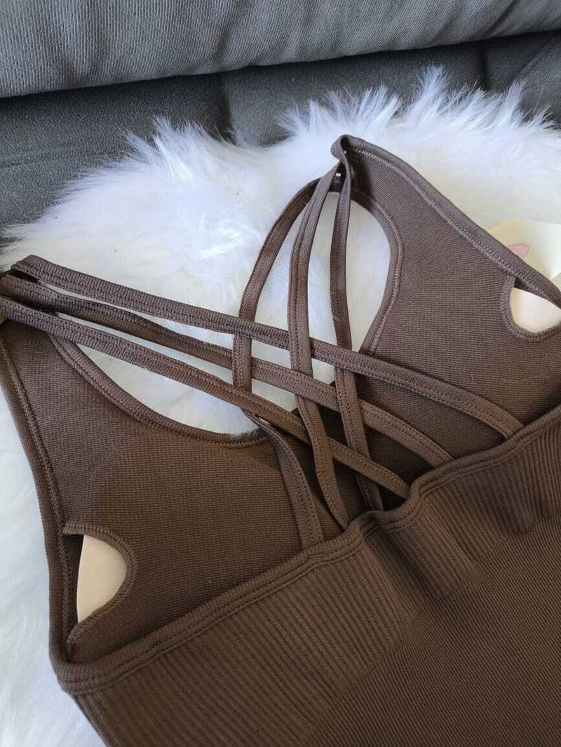 Macaquinho Sem Transparência Modela Academia-cod:B25